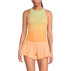 Women's Mastectomy Tugless High Neck Strappy Back Tankini Swimsuit Top