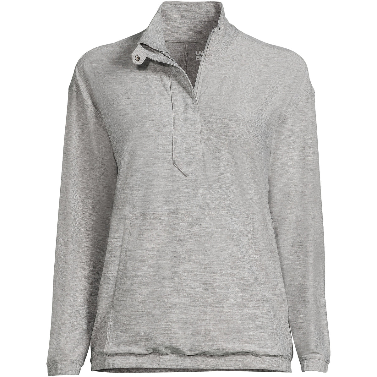 Women's Long Sleeve Performance Zip Front Popover