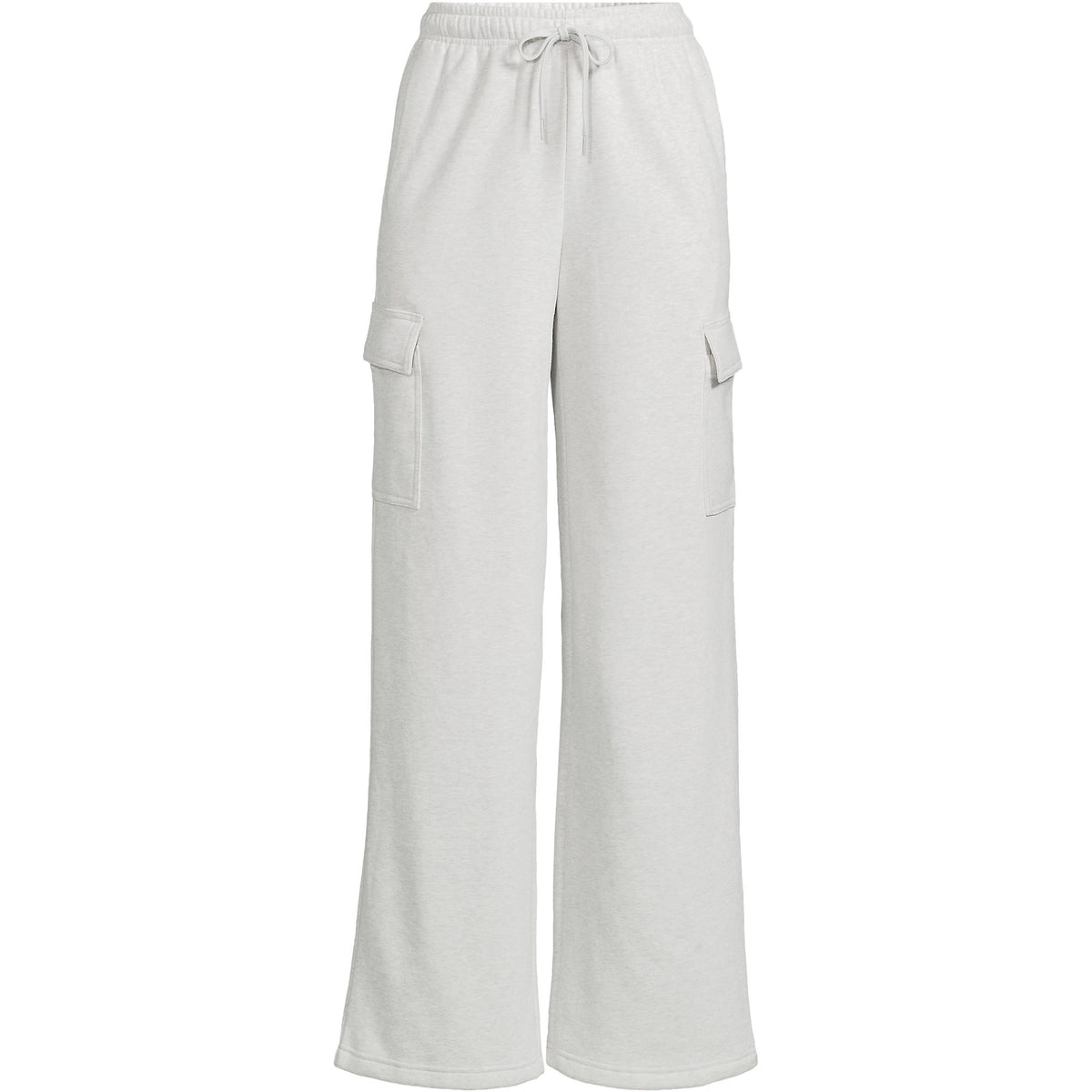 Women's Plus Size Serious Sweats High Rise Wide Leg Cargo Pant - Set Bottom