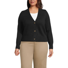 Women's Plus Size Drifter Vneck Dress Cardigan Sweater