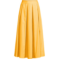 Women's Poplin Godet Maxi Skirt - Set Bottom