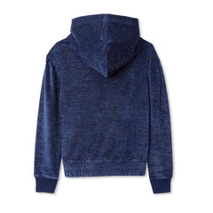 Girls Velour Hoodie Sweatshirt