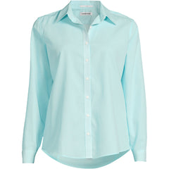 Petite No Iron Button Front Shirt