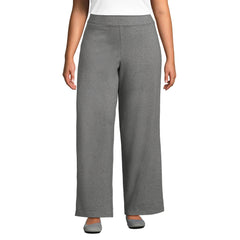Women's Plus Size Starfish High Rise Pull On Wide Leg Pocket Pants