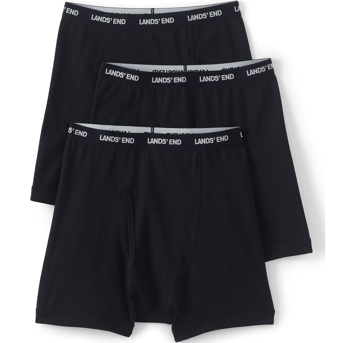 Men's Tall 3 Pack Knit Boxer Briefs