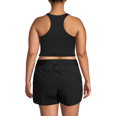 Women's Plus Size High Neck Racerback Midkini Top