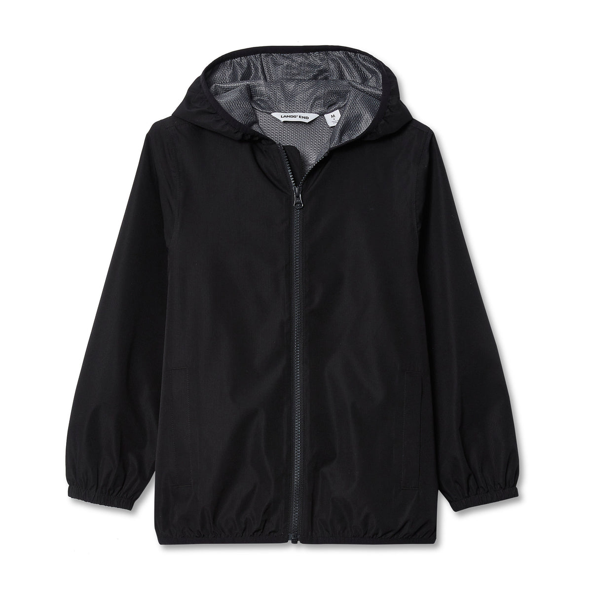 Kids Waterproof Hooded Packable Rain Jacket
