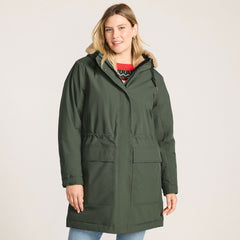 Women's Petite Squall Waterproof Sherpa Lined Hood Parka