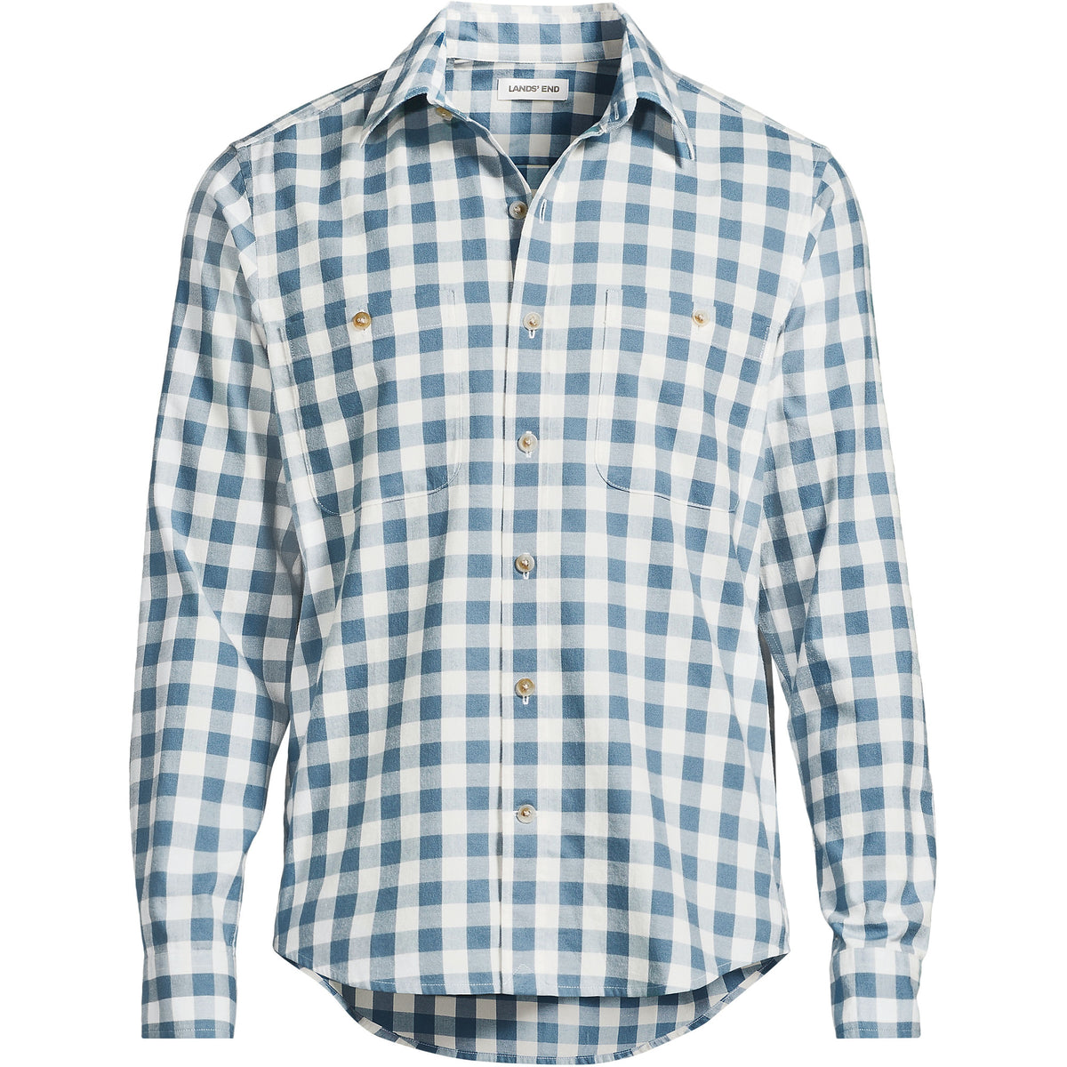 Men's Big Lightweight Coastal Flannel Shirt