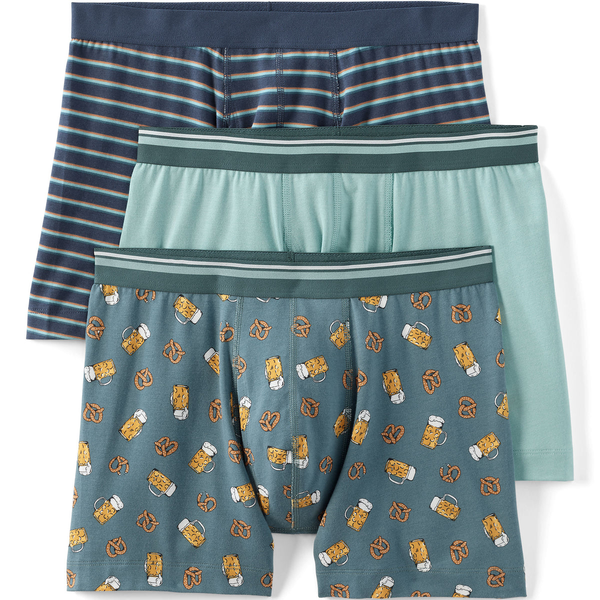 Men's Comfort Knit Trunk - 4.5" Inseam 3 Pack
