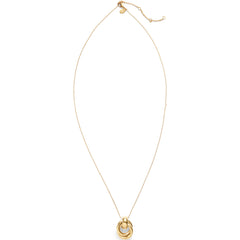 Water-Resistant Long Knot Pendant Necklace