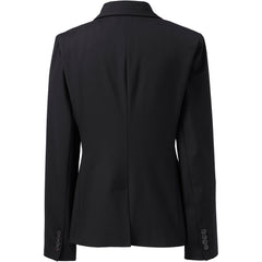 School Uniform Women's Tall Washable Wool Two Button 26 Inch Blazer
