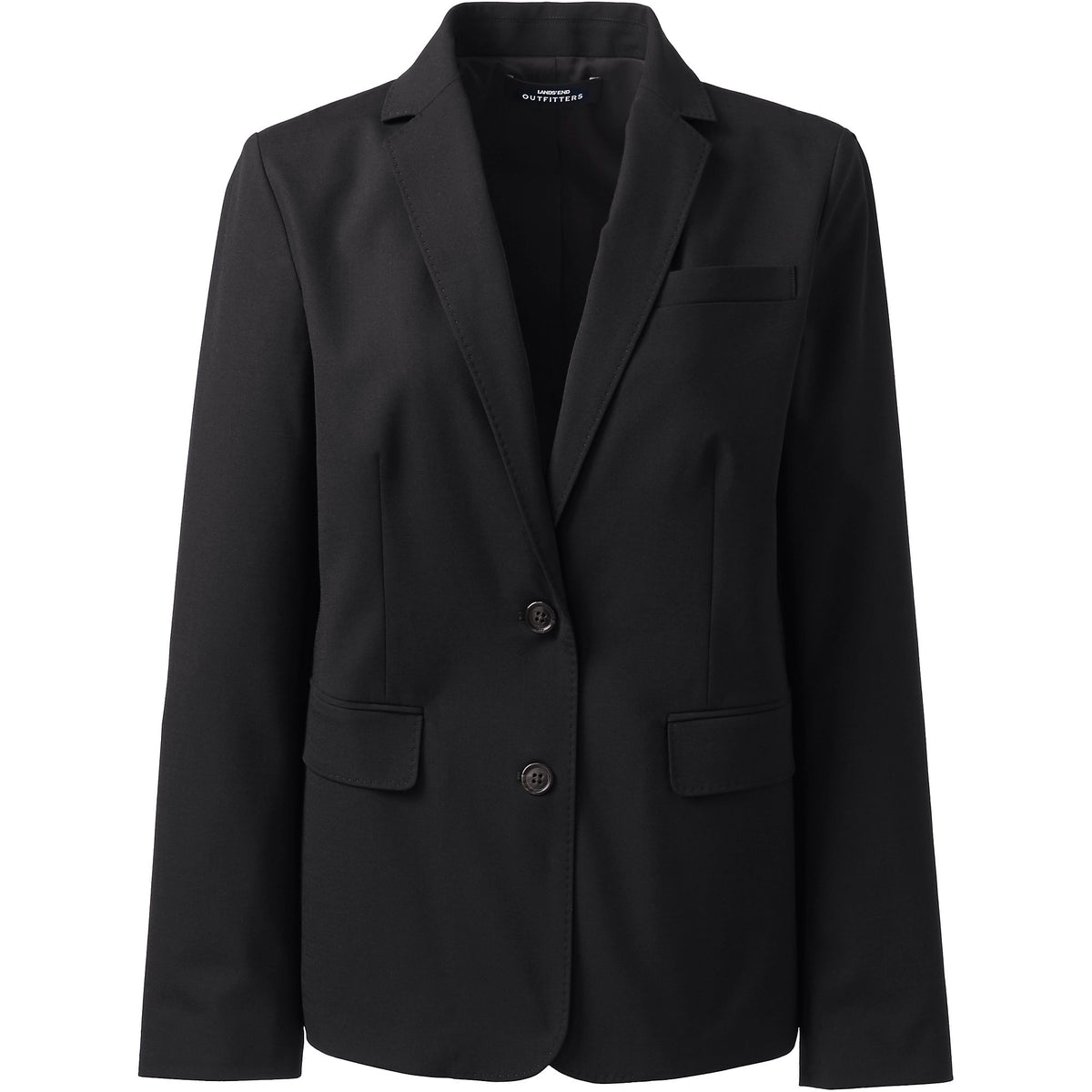 School Uniform Women's Washable Wool Two Button Traditional Blazer