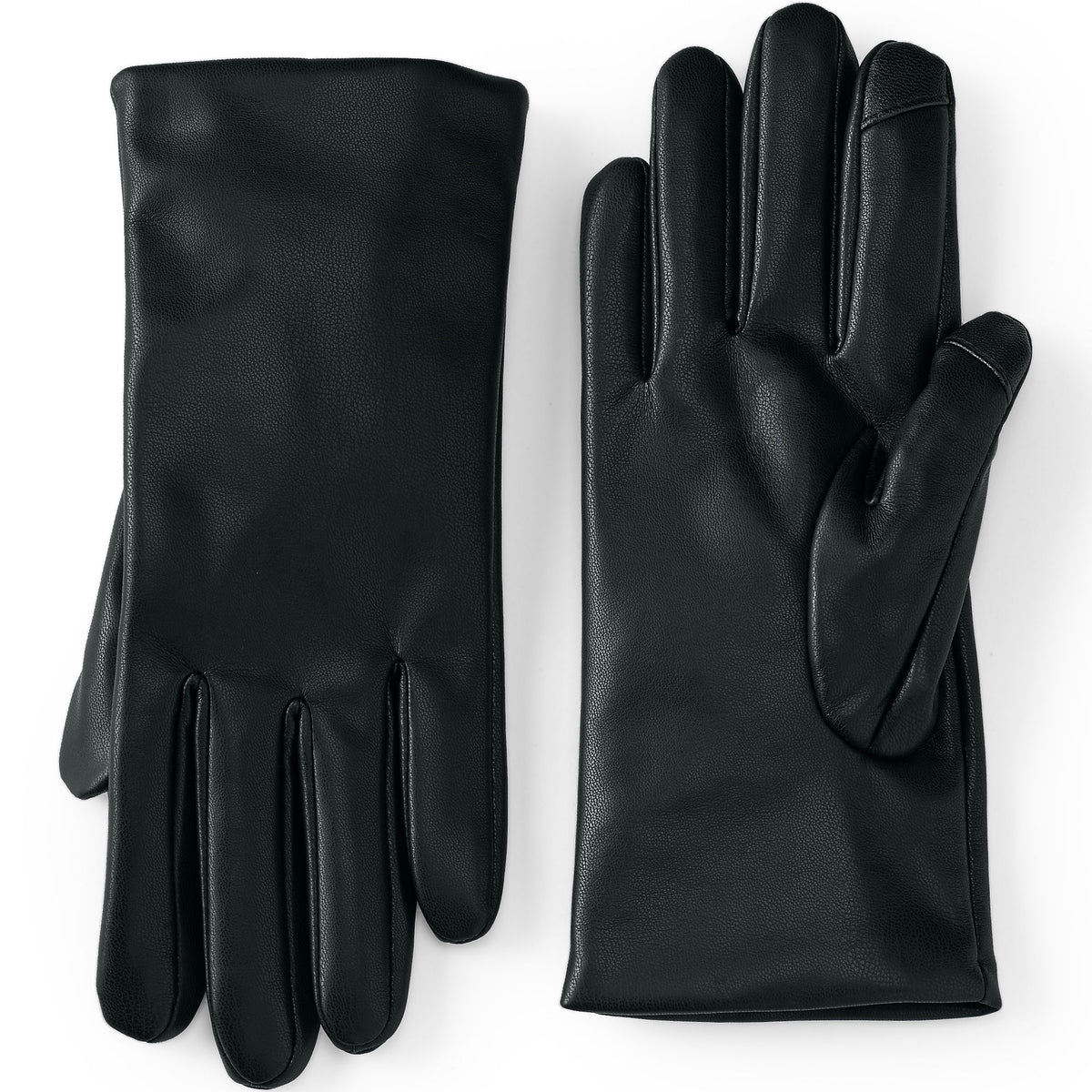 Women's Cashtouch Lined Faux Leather Glove