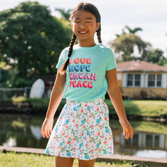 Girls Smocked Skort