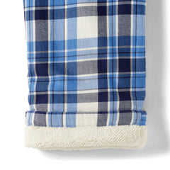 Men's Big and Tall Sherpa Fleece Lined Flannel Pajama Pants
