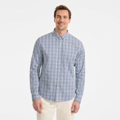 Men's Tall Long Sleeve Tailored Fit Travel Kit Shirt