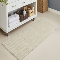 Cannon Cotton Striped Reversible Soft-Touch Bath Rug Runner