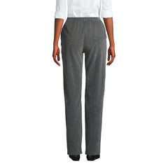Women's Petite Sport Knit High Rise Corduroy Pants