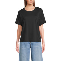 Women's Oversized Supima Short Sleeve Crew Neck T-Shirt