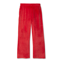 Girls Wide Leg Velour Pants