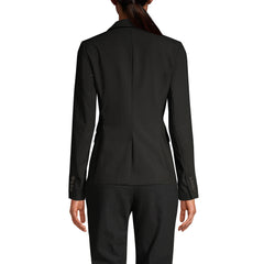School Uniform Women's Washable Wool Two Button Traditional Blazer