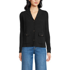 Women's Drifter Ribbed Collared Blazer Sweater