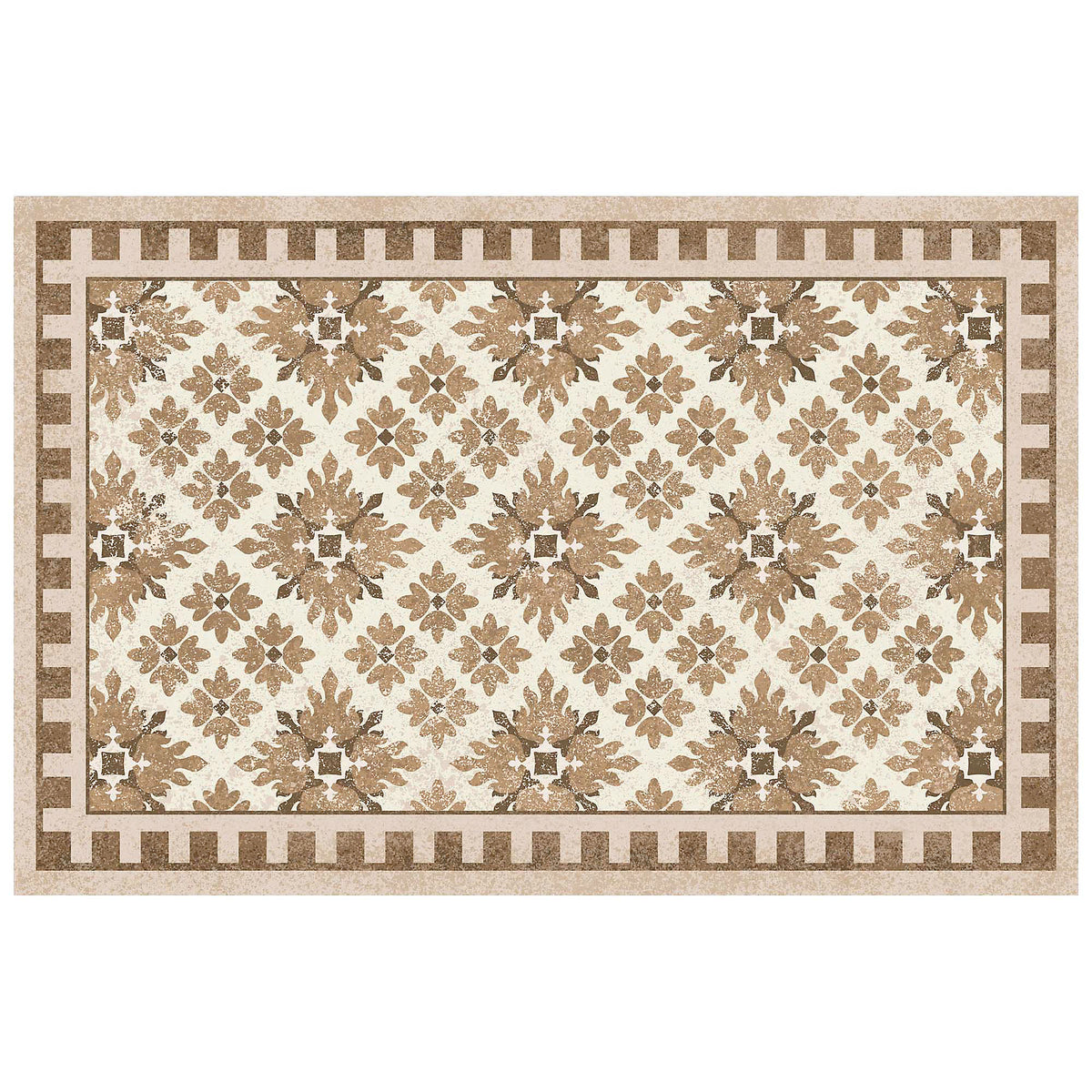 Matterly Skid Resistant Diamond Print Floor Mat