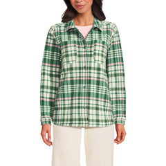 Women's Print Anyweather Fleece Shirt Jacket