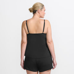 Women's Plus Size Tulip Romper Swimsuit