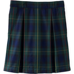 Girls Plaid Skort Top of Knee