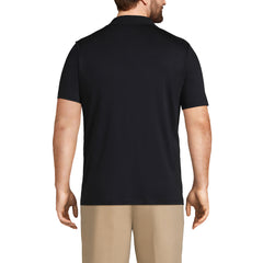 Men's Big and Tall Short Sleeve Cotton Supima Polo Shirt with Pocket