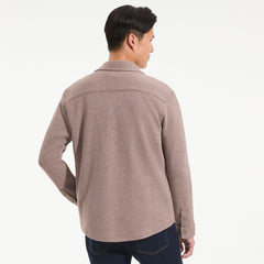 Men's Long Sleeve Bedford Button Through Utility Overshirt