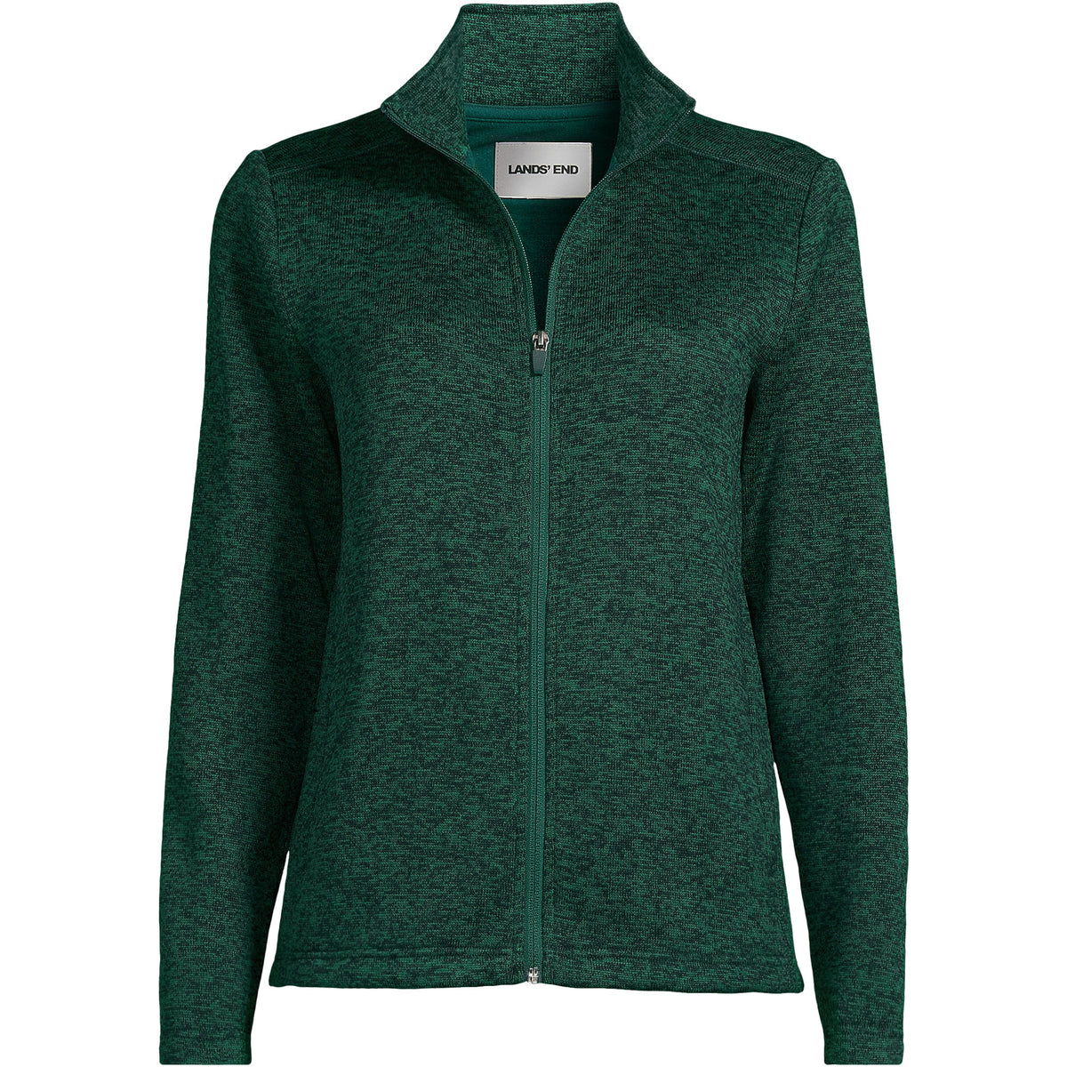 School Uniform Women's Sweater Fleece Zip Front Jacket