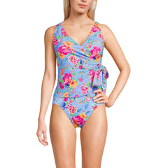 Women's Side Tie Tankini Top