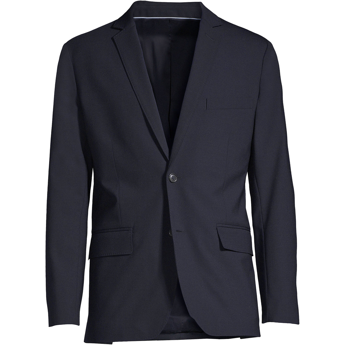 School Uniform Men's Big Washable Wool 2 Button Tailored Fit Suit Jacket