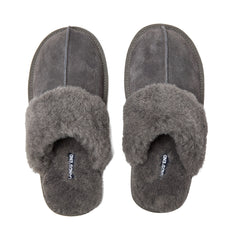 Women's Suede Furry Lined Slippers