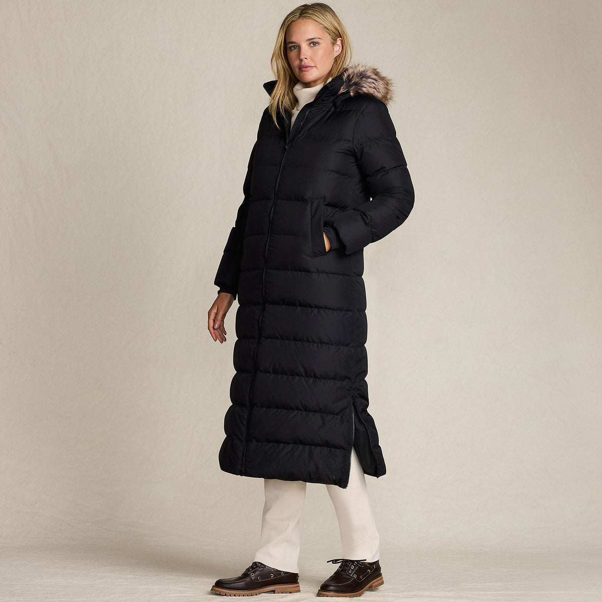 Women's Petite Max 600 Down Long Maxi Coat