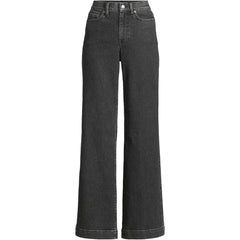 Plus Size Recycled High Rise Wide Leg Denim Jeans
