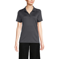 School Uniform Women's Short Sleeve Feminine Fit Rapid Dry Polo Shirt