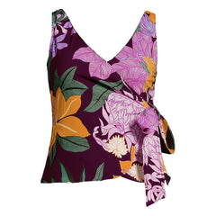 Women's DD-Cup Side Tie Tankini Top