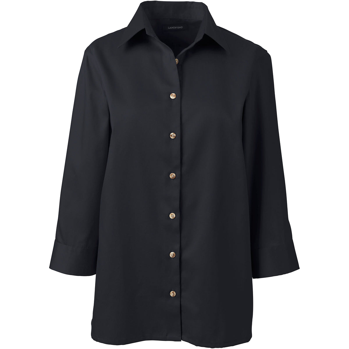 School Uniform Women's 3/4 Sleeve Performance Twill Shirt