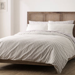 Blue Loom Saylor Stripe Cotton Duvet Cover Set