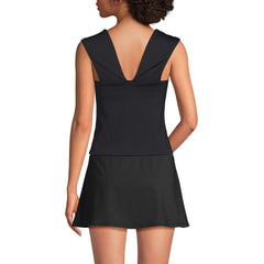 Women's DD-Cup Square Neck Underwire Tankini Top