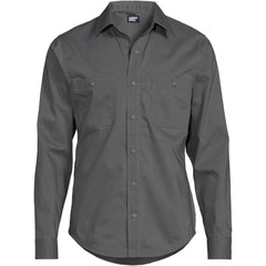 School Uniform Men's Big Ripstop Long Sleeve Utility Work Shirt