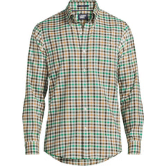 Men's Tailored Fit No Iron Twill Long Sleeve Shirt