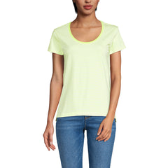 Women's Supima Cotton Short Sleeve Scoop Neck Tee