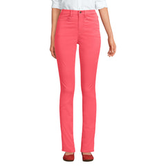 Women's High Rise Slimming 5 Pocket Chino Slim Leg Pants