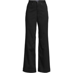 Women's Tall High Rise 5 Pocket Wide Leg Chino Pants