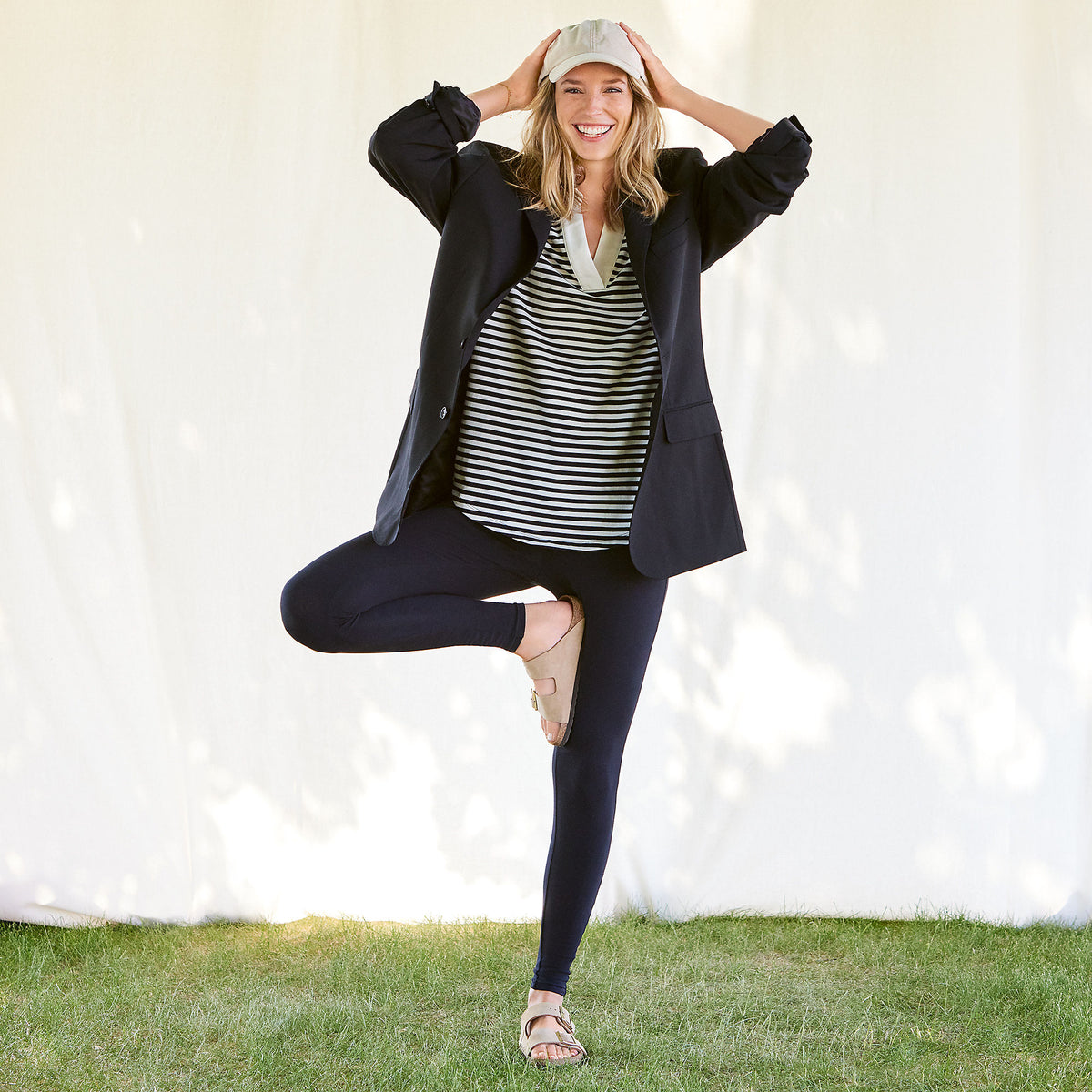 Women's Starfish Mid Rise Knit Leggings